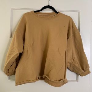 *SOLD* Rachel Comey Fond Sweatshirt in Yellow XS/S